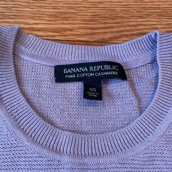 Cotton Cashmere Sweater - Picture 1 of 3